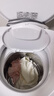 美的（Midea）迷你洗衣機 MB30VH36E 3KG嬰兒小型兒童內衣洗衣機 全自動波輪 高溫煮洗 除菌除螨宿舍 以舊換新 曬單實拍圖