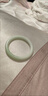 玉手鐲青白玉晴水玉鐲子送媽媽正圈年輕款正品玉石玉器 青白玉 手鐲內徑56mm 曬單實(shí)拍圖