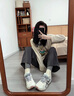 亞瑟士ASICS女鞋跑步鞋抓地穩定運動(dòng)鞋越野耐磨跑鞋 GEL-KAHANA 8 灰色/藍色 38 曬單實(shí)拍圖