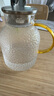 京東京造 涼水壺 高硼硅玻璃茶水分離耐熱耐高溫冷水壺泡茶杯大容量1.8L 曬單實(shí)拍圖