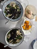 參情無限手工純素餃子薺菜蕓豆松茸佛家素食全素餡水餃速凍煎餃蒸餃 白菜+蕓豆+薺菜+芹菜各1盒1.2kg 曬單實拍圖