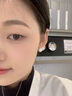 DAISY DREAM999銀針施家大珍珠耳釘女氣質(zhì)時(shí)尚高級感耳環(huán)2025年新款復古耳飾 Fever同款珍珠耳釘10mm 曬單實(shí)拍圖