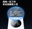 公牛（BULL）智能數(shù)顯屏幕氮化鎵100W快充插座/桌面充電站插座抗電涌電競(jìng)USB立式小電艙 2C2A+3插孔總控開(kāi)關(guān) 曬單實(shí)拍圖