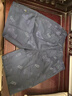 羅蒙（ROMON）優(yōu)選純棉短褲男士夏季潮牌休閑印花5分中褲寬松青年時(shí)尚五分褲子 天青色 XL 建議125-145斤 曬單實(shí)拍圖