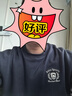 安踏加絨長(cháng)袖衛衣男女同款秋冬新款圓領(lǐng)套頭衫美式寬松休閑運動(dòng)服上衣 曬單實(shí)拍圖