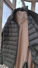 優(yōu)衣庫驚喜價(jià)男裝高級輕型羽絨茄克羽絨服外套休閑夾克470067 57 深橄欖色 XL /180/108B 曬單實(shí)拍圖