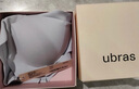 ubras【2件裝】無(wú)尺碼免拆V領(lǐng)內衣女背心美背粉底液色文胸罩無(wú)痕隱形 裸感膚+燕麥奶 白T搭子 曬單實(shí)拍圖