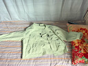 KOLON SPORT/可隆防風(fēng)夾克 男女同款戶(hù)外運動(dòng)防潑水露營(yíng)2合1休閑外套 LUJK5AT642-MT 薄荷綠 M 170/92A 曬單實(shí)拍圖