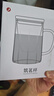 雅集筑茗玻璃茶杯茶水分離玻璃杯帶蓋帶玻璃內(nèi)膽辦公家用耐熱泡茶杯 曬單實(shí)拍圖