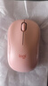羅技（Logitech）M221輕音鼠標(biāo) 無線鼠標(biāo) 辦公鼠標(biāo) 對稱鼠標(biāo) 帶無線微型接收器 茱萸粉 曬單實(shí)拍圖