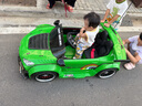 慕迪尼兒童電動(dòng)車(chē)奔馳卡丁車(chē)四輪遙控汽車(chē)可坐大人寶寶小孩玩具漂移跑車(chē) 動(dòng)感綠:旗艦店直銷(xiāo)+終身質(zhì)保 中配12V電池+四驅550電機+皮座發(fā)泡軟輪+全車(chē)炫彩燈光 曬單實(shí)拍圖