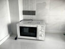 美的（Midea）快捷微波爐 家用小型 360°轉(zhuǎn)盤(pán)加熱 旋鈕操控 易潔內(nèi)膽（M1-L213B） 曬單實(shí)拍圖