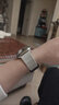 兜兜格新款波浪iwatchS10運(yùn)動(dòng)表帶適用蘋果applewatch8/7/6代SE情侶9高級(jí)感ultra2潮牌49硅膠手表帶46MM 星光色 iwatch9/8/7（45mm） 曬單實(shí)拍圖