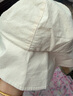 zauo遮陽(yáng)帽防曬帽女戶(hù)外鴨舌帽盆帽子 ins版淺卡其 曬單實(shí)拍圖