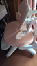 護童（Totguard）兒童學習椅可調(diào)節(jié)升降學生正姿四背坐姿椅 G985_妙想粉 帶腳踏 曬單實拍圖