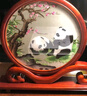 蘇宏蘇繡文創(chuàng  )雙面繡熊貓中國風(fēng)特色送外國人高級感喬遷新居禮物擺件 國寶熊貓（京東配送次日達） 蘇繡手工刺繡 曬單實(shí)拍圖