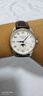 【二手99新】浪琴(Longines)瑞士名匠四針月相系列機械男表二手奢侈品腕表 四針42白盤皮帶L2.919.4.78.3 曬單實拍圖