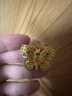 金小貅黃金花絲蝴蝶吊墜琺瑯蝴蝶掛墜足金傳家金編繩正品送媽媽送女友 2g,花絲蝴蝶吊墜-金重多退少補-配合金項鏈 曬單實拍圖