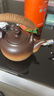 容山堂粗陶圍爐煮茶壺泡茶壺家用燒水壺烤火爐電陶爐煮茶爐養(yǎng)生壺 粗陶窯變燒水壺-提梁如意 曬單實(shí)拍圖
