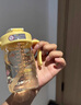 小土豆（potato）兒童水杯ppsu牛奶杯直飲吸管杯幼兒園開學2歲以上 330ml麥芽黃 曬單實拍圖