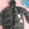 北面（The North Face）羽絨服男女同款棉衣年秋冬新品戶外550蓬鵝絨長(zhǎng)款保暖外套81P7 4H0/黑色 L /175 曬單實(shí)拍圖