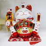 京東京造招財(cái)貓擺件 電動(dòng)手搖開業(yè)禮品喬遷新居禮物客廳辦公室收銀臺(tái)裝飾 曬單實(shí)拍圖
