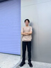 奧康男士休閑皮鞋冬季2025新款頭層牛皮軟底透氣英倫風(fēng)男鞋商務(wù)鞋 黑色 【皮鞋碼】 41 曬單實(shí)拍圖
