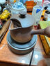 容山堂戶(hù)外燒烤用具圍爐煮茶器具炭火爐全套炭爐燒烤爐庭院家用烤爐麥飯石茶罐+雙耳炭爐+茶杯*4 曬單實(shí)拍圖