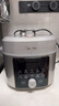 美的（Midea）小飛俠沸騰濃香雙模式電壓力鍋0氟0涂層雙膽高壓鍋5L智能預約家用煲湯4-6人煮飯煲E5825N輕音泄壓 曬單實(shí)拍圖