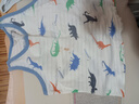 貝瑞加（Babyprints）男孩背心2件裝中小童無(wú)袖坎肩幼兒園男寶寶純棉睡衣柔軟 恐龍100 曬單實(shí)拍圖