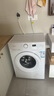 美的（Midea）滾筒洗衣機全自動(dòng)家用 MG80V01JPY 8公斤超薄 巴氏除菌 三重洗滌守護 以舊換新 家電國家補貼20% 曬單實(shí)拍圖