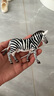 思樂(lè )（Schleich S）新年禮物仿真草原動(dòng)物模型非洲象亞洲象小象斑馬兒童玩具擺件啟蒙 母斑馬14810 曬單實(shí)拍圖