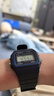 卡西歐（CASIO）手表男復古小方塊運動(dòng)防水學(xué)生男女f91w系列手表F-91W-1D 曬單實(shí)拍圖