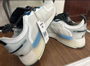 阿迪達斯 （adidas）NMD_R1V3網(wǎng)布舒適百搭防滑耐磨低幫生活休閑鞋男女同款灰藍 42(2/3) 曬單實(shí)拍圖