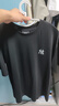 MLB男女短袖T恤潮流百搭純色休閑25夏季新款3ATSB5053-50BKS-L 曬單實(shí)拍圖