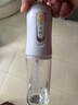 小米狼便攜式?jīng)_牙器家用電動(dòng)洗牙器牙齒清潔器口腔護(hù)理水牙線洗潔牙正畸沖牙器去除牙結(jié)牙齦呵護(hù)沖牙器 純白 4支噴頭 三檔模式-高效功率 曬單實(shí)拍圖