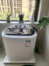 揚(yáng)子半自動(dòng)洗衣機(jī)雙杠雙桶大容量家用老式甩干迷你小型宿舍 洗4KG 內(nèi)衣短袖藍(lán)光洗/加厚桶身 曬單實(shí)拍圖