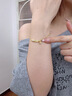 GUSKI法國品牌有你竹夠手鏈女輕奢和田玉首飾紀念日生日高級禮物送女友 有你竹夠手鏈【品牌禮盒】 曬單實拍圖