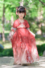 奧特曼兒童漢服男童秋季2025新款女童超仙古裝國學(xué)服春秋中國風(fēng)演出服裝 玉光-紅色女款長(cháng)袖(贈送折扇+頭 140 身高130-140cm年齡8-9歲 曬單實(shí)拍圖