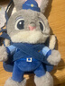 迪士尼（Disney）瘋狂動(dòng)物城朱迪玩偶斜挎包毛絨玩具女孩生日禮物女七夕情人節(jié)禮物 曬單實(shí)拍圖