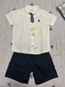 戴維貝拉（DAVE＆BELLA）禮服表演服裝演出服學院紳士周歲禮服寶寶衣服兒童套裝男童夏裝 白色 140 cm（建議身高130-140cm） 曬單實拍圖