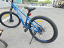 喜德盛兒童自行車(chē)小王子變速車(chē)7速青少年學(xué)生通勤運動(dòng)騎行單車(chē)藍銀色 曬單實(shí)拍圖