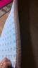 南極人（Nanjiren）藤席冰絲涼席1.8x2米雙人家用兒童午睡地鋪墊可折疊夏季雙面草席 餅干花【光滑無(wú)刺-三倍加厚】 【雙人款】180*200cm 曬單實(shí)拍圖