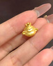 怡緣珠寶小金猴黃金轉(zhuǎn)運(yùn)珠紅繩手鏈女999足金生肖猴子編織本命年手繩 C款皇冠猴+2個(gè)錢幣 重約1.4-1.6g 曬單實(shí)拍圖