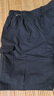 皮爾卡丹（pierre cardin）夏季純色工裝短褲子男2025新款中青年百搭寬松純棉水洗休閑五分褲 黑色 2XL 【建議體重130-150斤】 曬單實(shí)拍圖