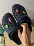 卡駱馳（CROCS）貝雅卡駱班兒童洞洞鞋沙灘鞋男女童包頭拖鞋/207018/207019 深藍色-410 33 (200mm) 曬單實(shí)拍圖