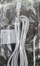 廣昌興（G.C.X）國(guó)標(biāo)電源線兩芯裸尾帶兩項(xiàng)插頭兩孔220V10a電器自接線電氣設(shè)備內(nèi)配線2芯0.75平方銅 白色 1米 曬單實(shí)拍圖