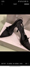 CHARLES&KEITH緞面蝴蝶結尖頭高跟涼鞋女生日禮物CK1-60361556 BLACK TEXTURED黑色紋理 36 曬單實(shí)拍圖