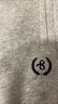 gxg.jeans男裝 休閑褲2024年秋季刺繡寬松針織束腳褲運(yùn)動(dòng)衛(wèi)褲 淺灰色-B XL (180) -32碼 曬單實(shí)拍圖