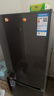 榮事達（Royalstar）200升小冰箱小型家用出租房辦公室宿舍雙開門兩門雙門二門電冰箱節(jié)能省電低音鈦深灰R200 曬單實拍圖